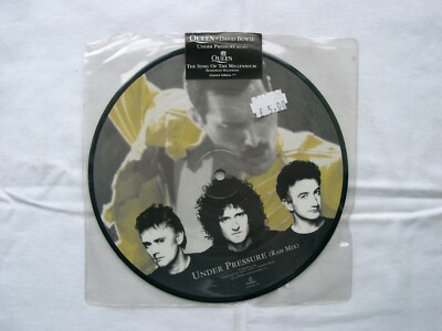 QUEEN & DAVID BOWIE - Under Pressure 7'' - QUEENPD 28 - 1999 LIMITED PICTURE DISC