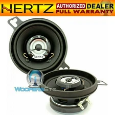 HERTZ DCX-87.3 3.5" CAR AUDIO 60W 2-WAY NEODYMIUM TWEETERS COAXIAL SPEAKERS NEW