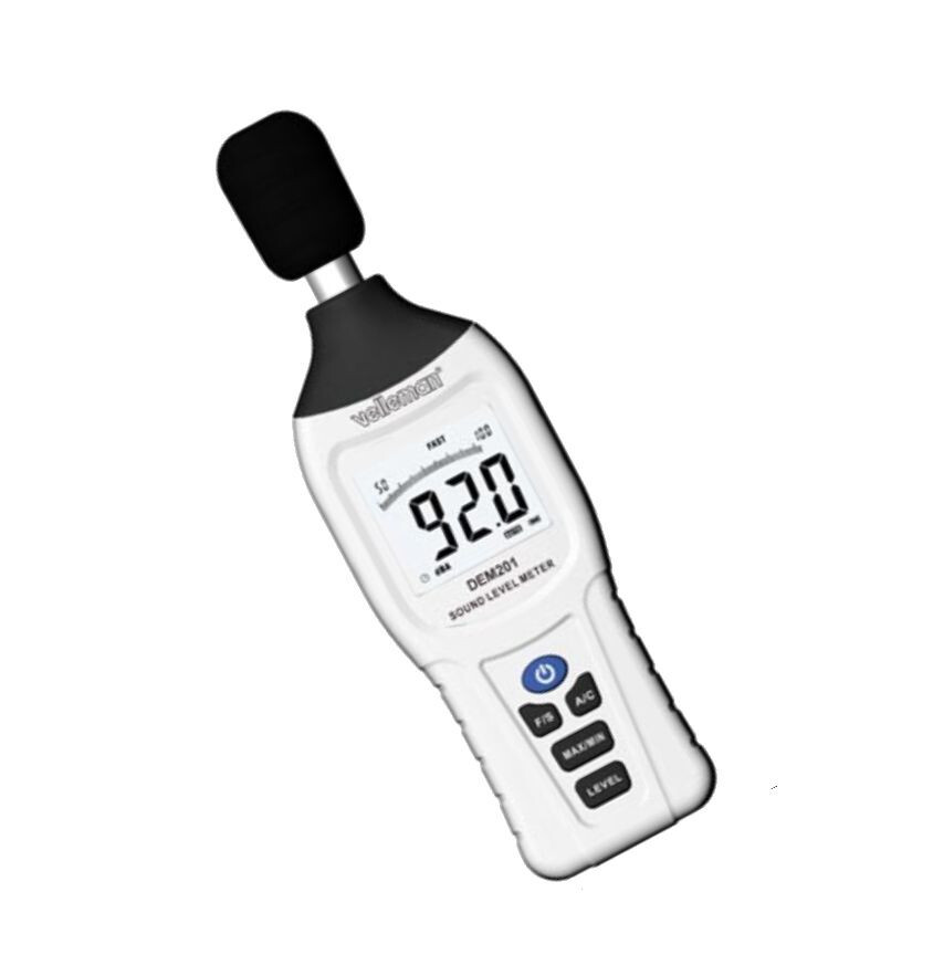 Fonometro Digitale 130dB Velleman DEM201 MDVDEM201