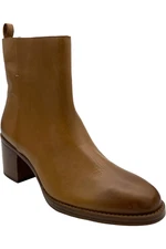 Vince Camuto Leather Ankle Boots Zeorsch Light Cognac