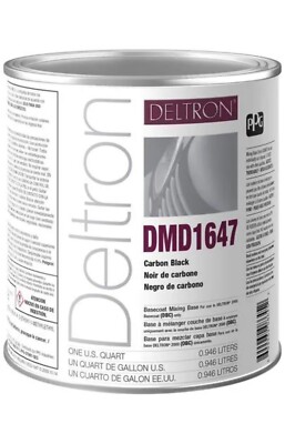 PPG Deltron NXT DMD1647 Carbon Black 1 Quart - FREE SHIPPING!