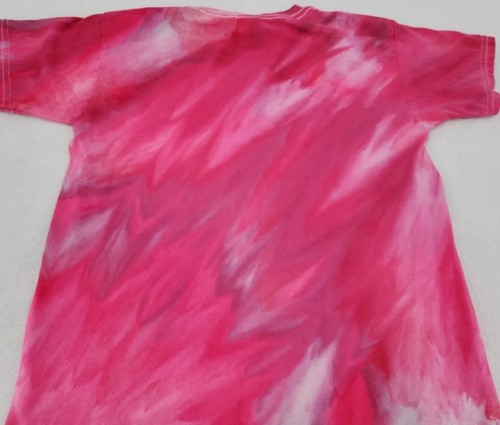 Gildan Procion Ice Tie Dye T-shirt Youth Small Pinks One of a Kind Custom - Picture 20 of 21