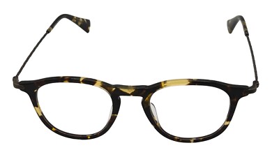 John Varvatos Round Tortoise & Transparent Sunglasses John Varvatos Mens Eyeglass Round Tortoise Metal V407 . 50mm  main image 4