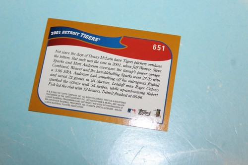 2002 Topps Baseball - Complete Finish Fill Your List Set U-Pick #471-717 - Picture 365 of 501
