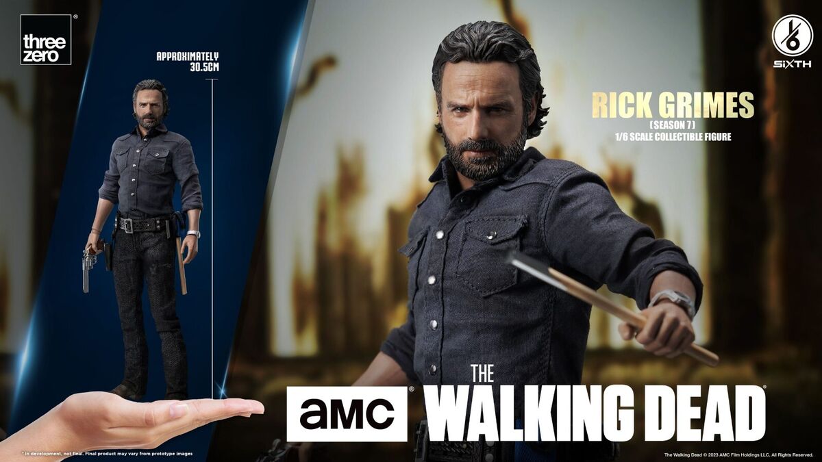 Threezero The Walking Dead Rick Grimes 3Z05900W0 1/6 Male Threezero The Walking Dead Rick Grimes 3Z05900W0 1/6 Male