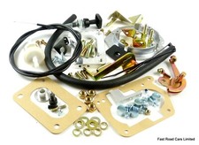 VW GOLF. JETTA. SCIROCCO 1.6/1.8 1983-91  MTR WEBER 32/34 DMTL CARB FITTING KIT