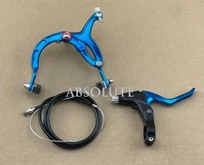 AltaLine BMX Brake REAR Alloy BLUE Bike Bicycle BRAKE SET W/ Alloy Brake Lever.