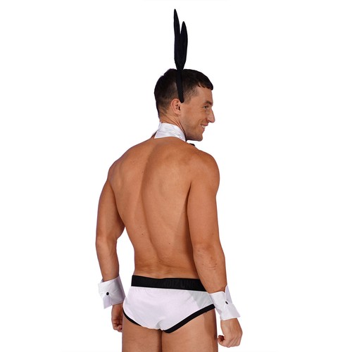 Lencería de esmoquin para hombre ropa interior camarero caballero disfraz conejito juegos con disfraces - Imagen 26 de 43