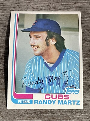Randy Martz 1982 Topps Cubs #188  *K909*    Set Break 