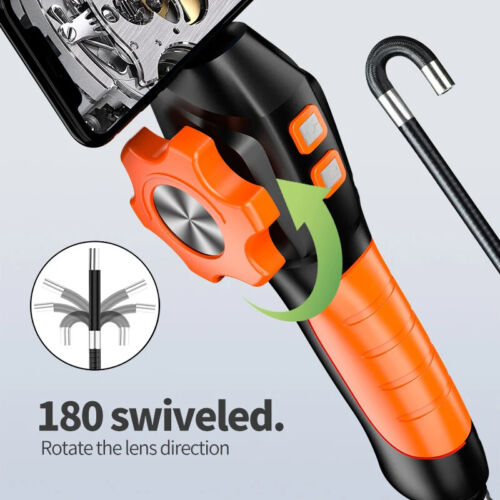 Cámara endoscopio de rotación de 360 grados lente de 6,4 mm HD inspección articulada IP67 - Imagen 2 de 6