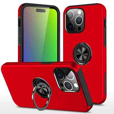Works with iPhone 15, 14 Plus13, 12, 11 Pro Max case Heavy Duty shockproof cover