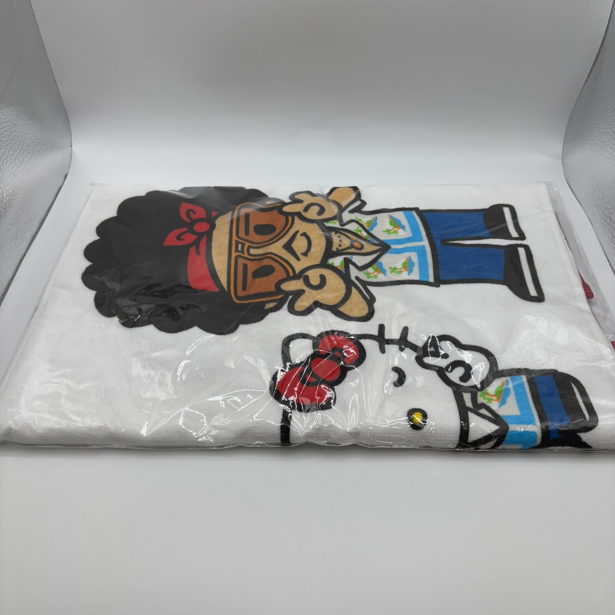 タオル BRUNO MARS x HELLO KITTY FACE TOWEL ハローキティ 新品 ブルーノ・マーズ BRUNO MARS x HELLO KITTY