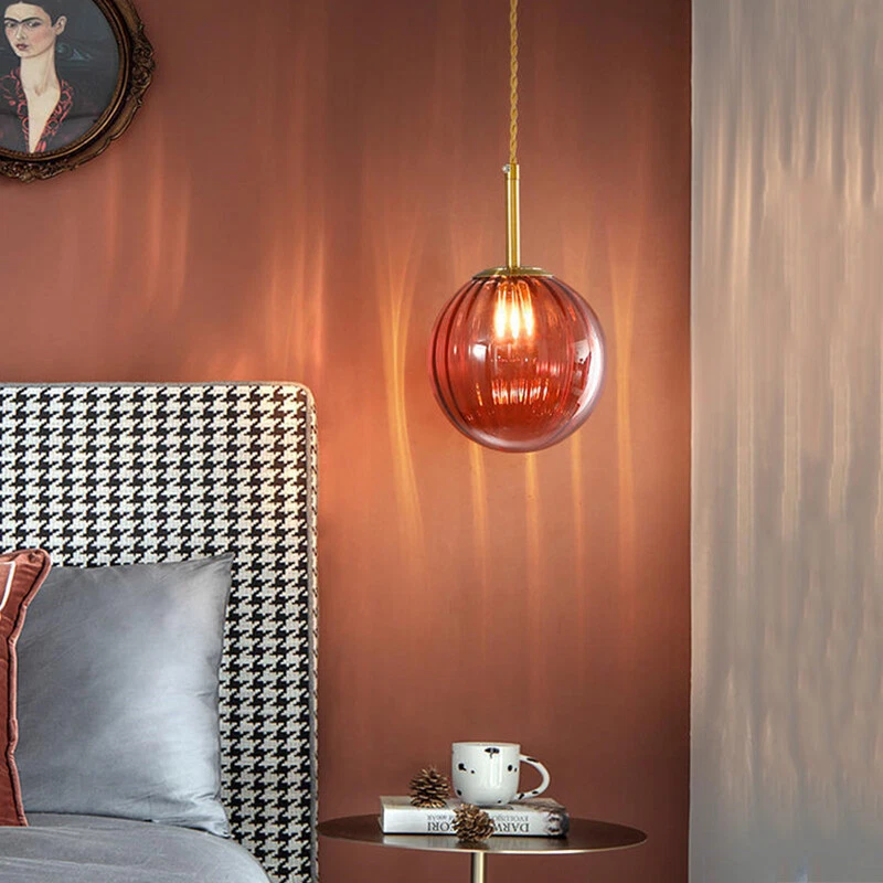 Red mini outlet pendant lights