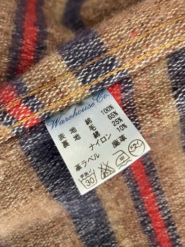 Chaqueta vaquera Warehouse & Co. 2002XX 1953 tipo II talla 40 *forrada con manta* - Imagen 6 de 8