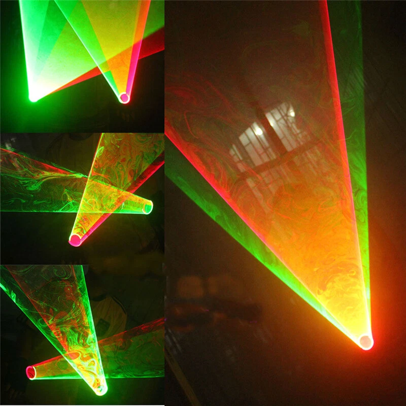Guantes láser rojo verde vórtice rotación automática espectáculo accesorios para bar club DJ fiesta Foto 2 de 4
