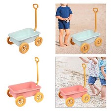 Pretend Play Wagon Toy, Outdoor Indoor Toy Motor Skills Children Wagon Cart Sand
