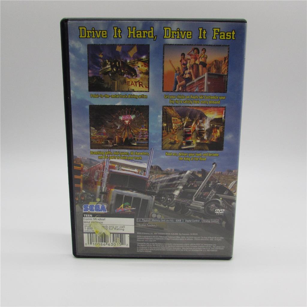 プレーステーション2 94本セット KING OF ROUTE OF 66 FOR PS2 BLACK LABEL COMPLETE TESTED MUST