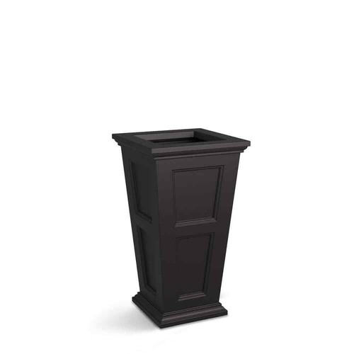 Fairfield 28 in. Tall Self-Watering Black - Picture 3 of 11