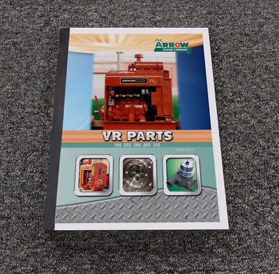 ARROW Waukesha VRD155 VRD232 VRD283 VRD310 VRD310S Diesel Parts Catalog Manual
