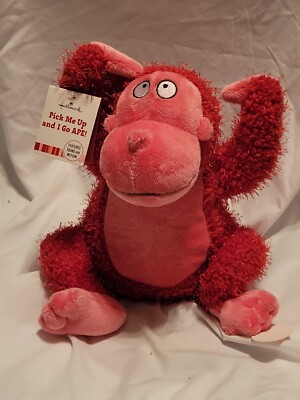 Hallmark Pick Me Up and I Go Ape Monkey Music Sings  Shout  Working