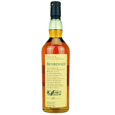 Flora + Fauna Benrinnes 15 Jahre Whisky Schottland 0,7l