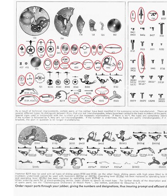 LANDERON 48, 51 and 148 Replacement parts.