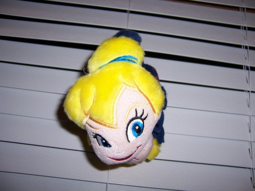 Juego de orejeras y guantes ajustables Tinker Bell de hadas de Disney nuevo con etiquetas Tink - Imagen 3 de 3