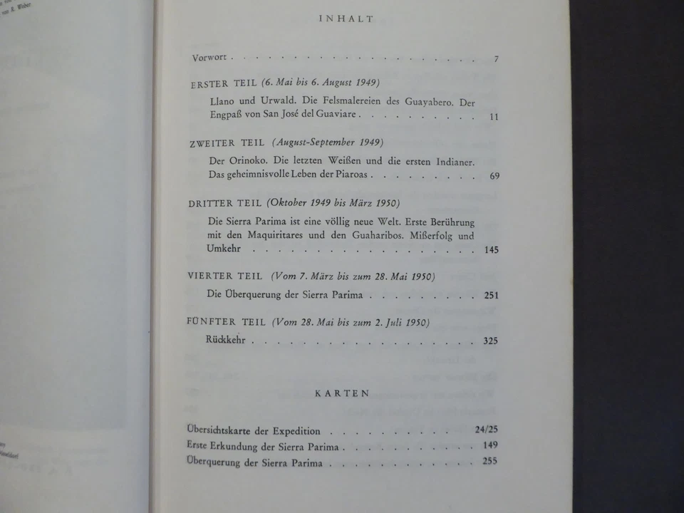 Buch, Alain Gheerbrant, Welt ohne Weiße, Im Urwald Orinoko und Amazonas, 1953 - Bild 3 von 4