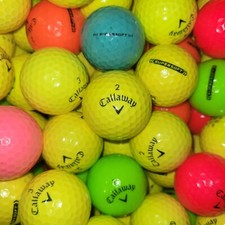 50 Color Callaway SuperSoft Color Mix Used Golf Balls 3A Value Grade AAA