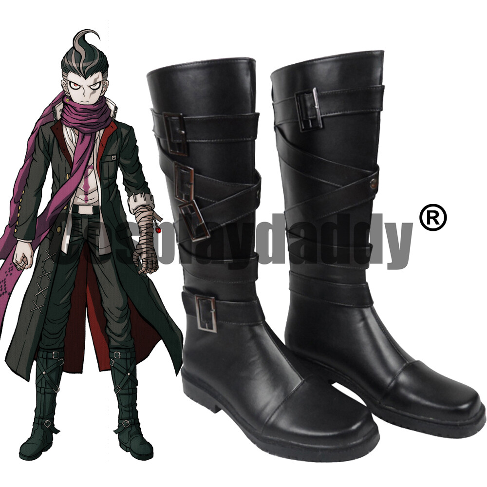 靴 chapy Danganronpa 2: Goodbye Despair Breeder Tanaka Gandamu Cosplay
