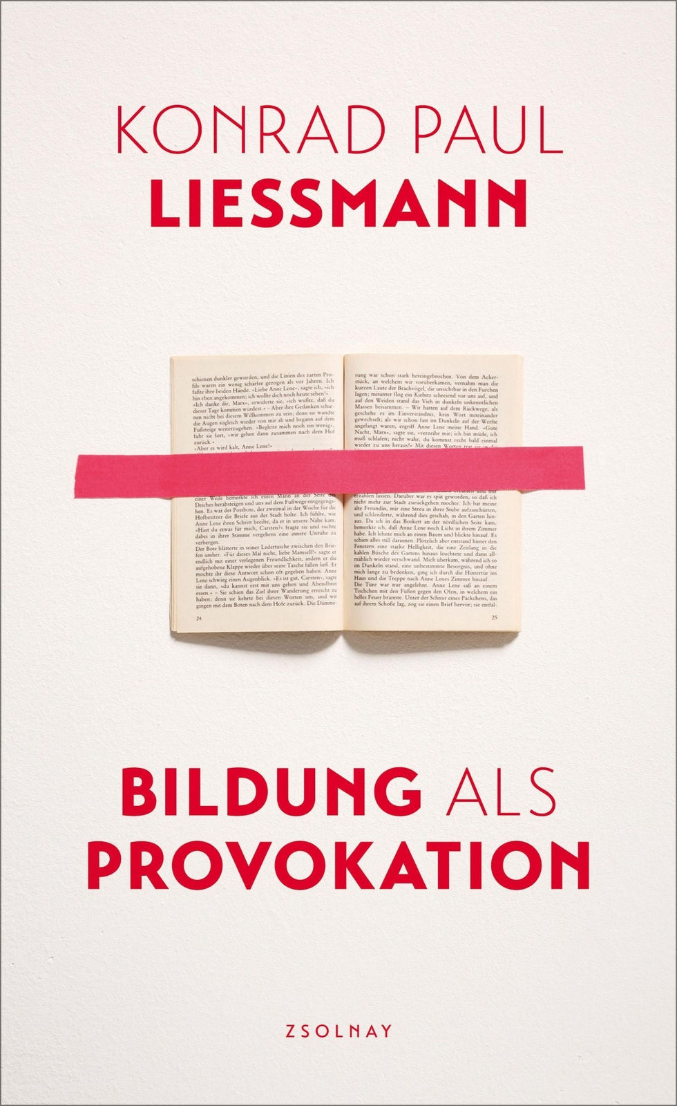 Thumbnail - Bildung Als Provokation, Konrad Paul Liessmann