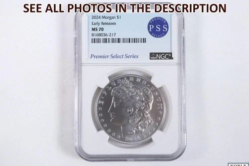 NobleSpirit (LB) 2024 Morgan Silver Dollar Early Releases NGC MS70