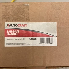 Autocraft Replacement Tailgate Handle Fit 1994-04 Chevrolet S10 GMC Sonoma 77487