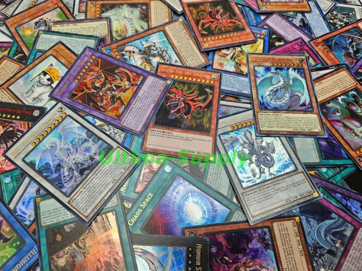 (500) Yugioh ONLY Ultra Rare Foil Card Collection Lot Random Mystery Bulk  Deal