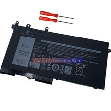 New 93FTF 51Wh Battery for Dell Latitude 5280 5480 5580 5590 5488 5490 5288 5290