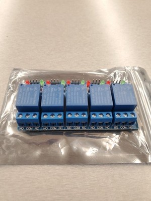 5pcs 5V Single 1 Channel Relay Module Board Shield For Arduino/Raspberry PI