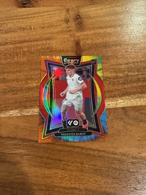 Valentin Barco 2024-25 Panini Select La Liga Tie Dye Prizm /25 Rookie RC NRMT+
