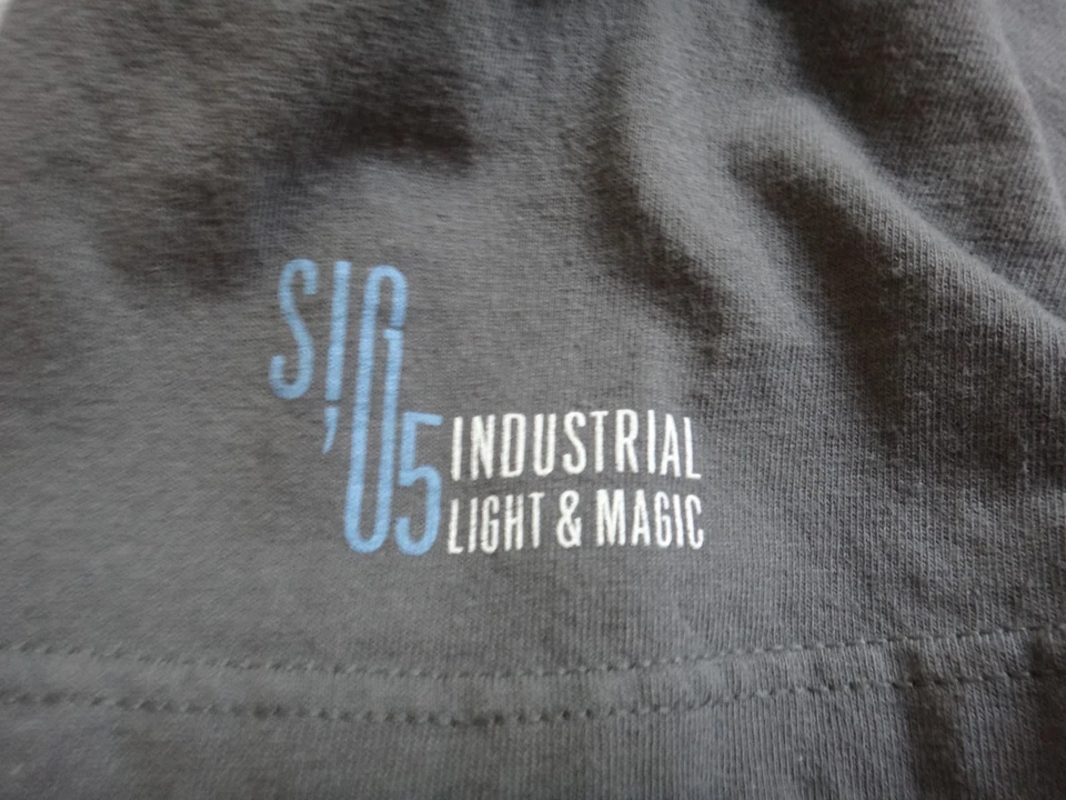 Star Wars TK-421 Industrial Light & Magic VFX 2005 SIG05 Gray T-Shirt - Size XL - Image 4 of 4