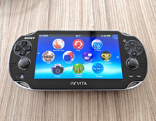 Sony PS Vita PCH-1103 Black Handheld Console 16GB 3G+ Wi-Fi + Memory Card + Game