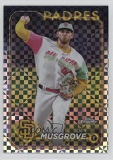 2024 Topps Chrome X-Fractor Joe Musgrove #192 16kt