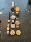 Lot Of 9 Vintage Timex  Man’s Woman’s Watches  ( Parts)?