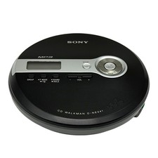 Sony D-NE241 Portable CD Walkman Black MP3 CD Player w/Adapter Japan - 99 New