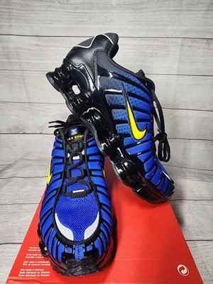 Size 9.5 - Nike Shox TL Lyon Blue Varsity Maize