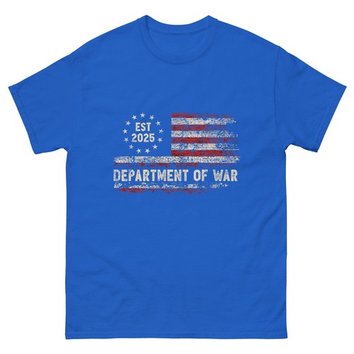 Department of War Established 2025 Re-Established T-Shirt - Picture 8 of 14
