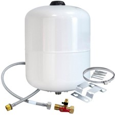 24 Litre Potable Expansion Vessel + Bracket + 1m Hose + Service Valve