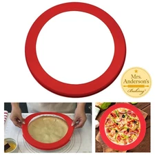 1 Pc Silicone Pie Crust Shield Baking Fits 9.5" to 10" Reusable Pan Frozen Pizza