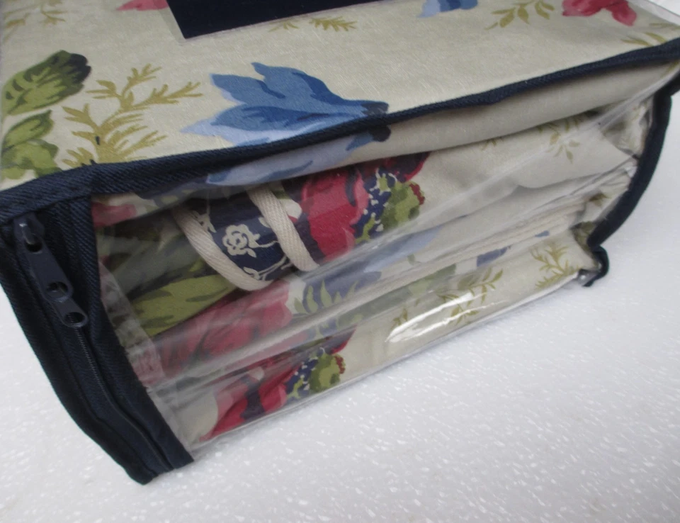 Nuevo juego de fundas y faldas de cama Chaps CLAIRE floral de 4 piezas - King Foto 4 de 4