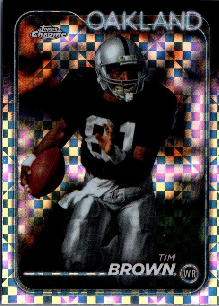 2024 Topps Chrome X-Fractors #151 Tim Brown Oakland