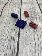 LOT Of 4 Heatsinker Lot Blue And Red Different X60