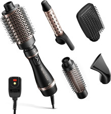 Hair Dryer Brush Set, 5-In-1 Blow Dryer Brush Set, Multi Hot Air Hair Styler for
